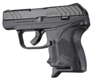 Hogue 18120 HandAll Beavertail Grip Sleeve made of Rubber with Textured Black Finish for Ruger LCP II