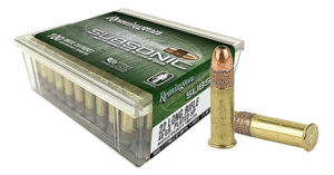 Remington Subsonic .22 LR 40 gr Hollow Point ammunition box