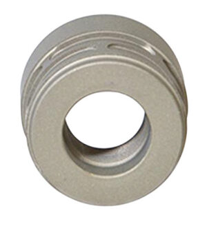 Q LLC Erector 22 direct thread mount, 1/2"-28 tpi, clear hardcoat anodized finish