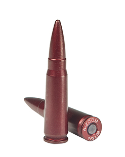 A-Zoom anodized aluminum snap caps 7.62 x 39 mm 2-pack