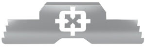 Cross Armory CRG5SLSV Slide Lock Extended Silver 4140 Steel for Glock Gen1-5 P80
