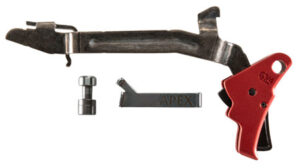 Apex Tactical 102155 Action Enhancement Red Drop-In Trigger, Compatible w/Glock Gen3-4 17/17L/19/22-27/31-35