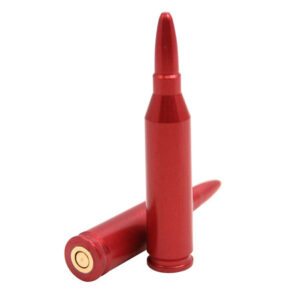 Carlson's .243 Winchester aluminum snap caps, red, 2-pack
