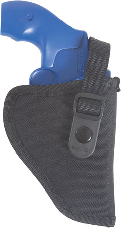 Allen 44800 Cortez  Size 00 OWB Style Black Polyester, Adjustable Strap & Belt Loop Mount Type fits 2-3" Barrel Small-Medium DA Revolver Right Hand
