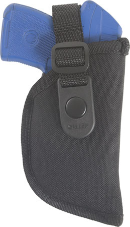 Allen 44805 Cortez OWB, Size 05, Black Polyester, Fits S&W Bodyguard, Ruger LC/LCP II, Belt Loop Mount Right Hand
