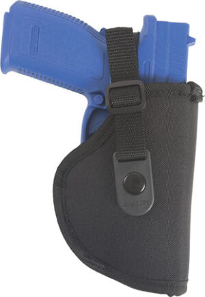 Allen 44808 Cortez Size 08 OWB Style Black Polyester, Adjustable Strap & Belt Loop Mount Type fits Springfield XD-S & Sig P365 XL Right Hand