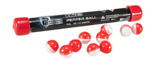 RWS/Umarex 2292301 Pepperballs Training Red White Pepper Ball 10 Pack