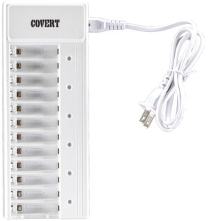 Covert Scouting Cameras 2038 Rapid Charger 12 Bay AA