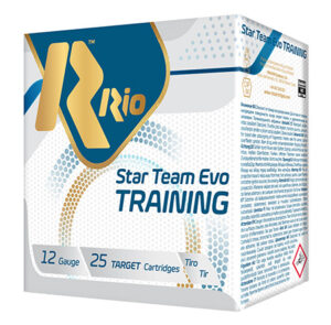 Rio Ammunition Star Team Training 24 Light 12 gauge 2-3/4 inch 7/8 oz #8 shot 25 count box