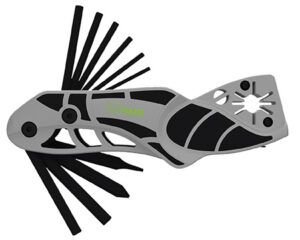 HME HMEATWRBH 14-In-1 Archery Black/Gray Metal Folding