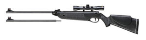 Beeman 1022 Black Club Combo Spring Piston 22 1rd Shot Black Black Receiver Black Scope 4x32mm