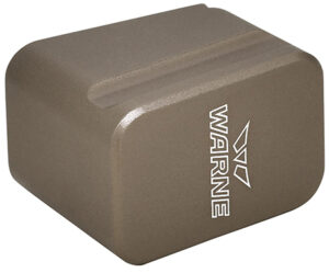 Warne MEG1954DE Magazine Extension made of 6061-T6 Aluminum with Hardcoat Anodized Flat Dark Earth Finish for Glock 19, 23 Magazines (Adds 5rds 9mm Luger, 4rds 40 S&W)