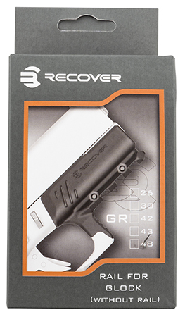 Recover Tactical GR4801 Full Size Rail for Glock 48 Black