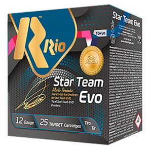 Rio Star Team 12ga 2-3/4" #8 1oz target load box