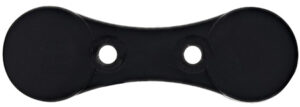 Lockdown 222501 Gun Concealment Magnet Black Metal Holds 1 Handgun