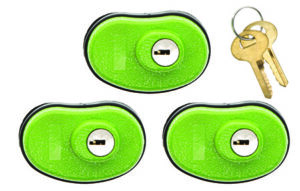 Lockdown 1118825 Keyed Trigger Lock 3 Per Package, 2 Keys Per Lock