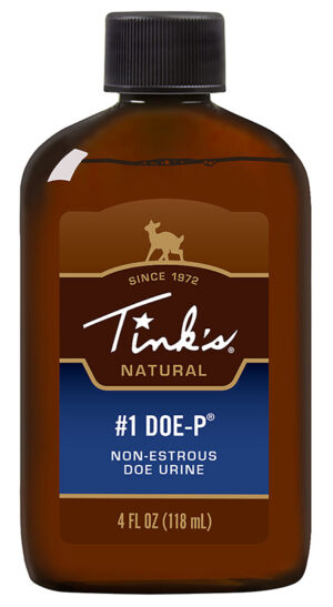 Tinks W6216 #1 Doe-P  Deer Attractant Doe Urine Scent Plastic 4 oz Bottle