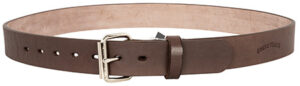 Uncle Mikes-leather(1791) BLTUM46/50DBR Gun Belt  Dark Brown Leather, Belt Size 46/50, 1.50" Wide