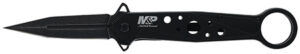 Smith & Wesson Knives 1193183 M&P Folding Dagger Folding Dagger Plain Black 8Cr13MoV SS Blade