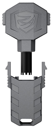 Real Avid AVARFSAPRO Front Sight Adjuster Pro Black/Gray for 4 & 5 Pin Sight (AR-15)