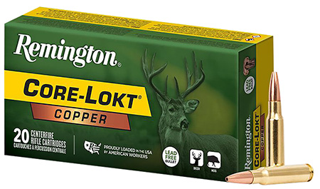 Remington Core-Lokt Copper .308 Win 150 gr Copper HP ammunition box