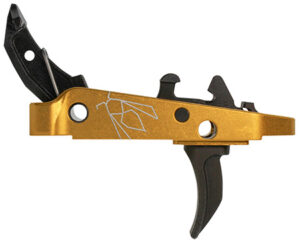 CMC Triggers 47507 Drop-In Yella Jacket Combat Trigger Group 2.0 Single-Stage Curve with 3.50 lbs Draw Weight, Black with Yellow Housing, Fits AK-47