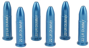 A-Zoom .22 LR aluminum action-proving dummy rounds 6-pack