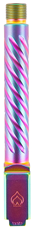 Ballistic Advantage BAPSG175T3W Premium Series Threaded/Spiral Fluted, 9mm Luger, Iridescent PVD, Fits Glock 17 Gen 5