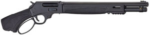 Henry H018XAH410 Axe 5+1 15.14" 410 Bore Blued Steel Barrel, Blued Drilled & Tapped Steel Receiver, Black Fixed Synthetic Stock
