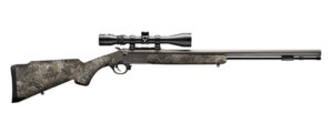 Traditions CR5-843304434 NitroFire VAPR w/Scope 50 Cal 209 Primer 26" Sniper Gray Cerakote Fluted & Tapered Barrel, Drilled & Tapped Receiver, Veil Alpine Fixed Synthetic Stock, 3-9x40mm Duplex