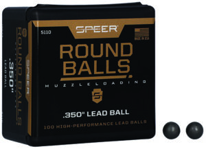 Speer 5110 Lead Balls  36Cal Lead Ball 64gr 100 Per Box/5 Case