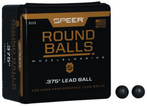Speer 5113 Lead Balls  36Cal Lead Ball 79gr 100 Per Box/5 Case