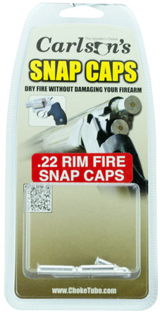 Carlsons .22 LR aluminum snap caps red 6-pack