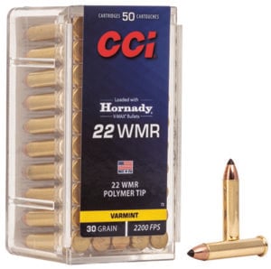 CCI 0073 VMAX  22WMR 30gr Hornady V-Max 50 Per Box/40 Case