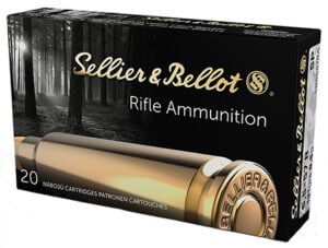 Sellier & Bellot SB6557RA 6.5x57mm 131gr Soft Point ammunition box