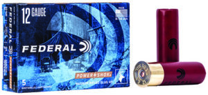 Federal Power-Shok 12 Gauge 3 inch rifled hollow-point slug 1-1/4 oz box