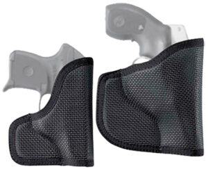 DeSantis Gunhide N38BJY8Z0 Nemesis Pocket Black Rubberized Fabric Fits Colt Officer/Defender Ambidextrous