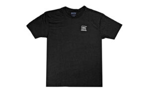 Glock Perfection black short-sleeve T-shirt size 3XL with silver Glock logo