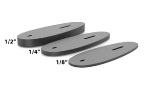 KICK-EEZ SPACER 1/4" BLK
