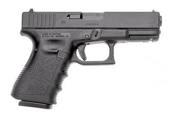 Glock G19 Gen3 9mm pistol 4.02in barrel two 10-round magazines matte black