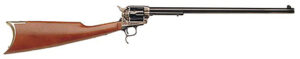 Cimarron MP419 Revolving Carbine  Full Size 45 Colt (LC) 6rd, 18" Blued Round Steel Barrel, Color Case Hardened Steel Receiver, Wood Shoulder Stock, Right Hand