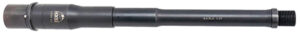 Faxon Firearms A0A863P12NGQ Big Gunner Duty 8.6 Blackout 12" Target Crown Black Oxide 4150 Steel Barrel Fits AR10