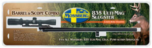 Mossberg 90835 OEM 12 Gauge 24" Slug Barrel w/Cantilever Mount, Fully-Rifled Bore & Blued Finish, For Use w/Mossberg 835 Ulti-Mag, Includes 3-9x40mm Scope