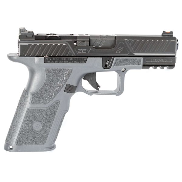 ZEV OZ9C COMBT 9MM PSTL COMPCT SLIDE GRY X GRIP