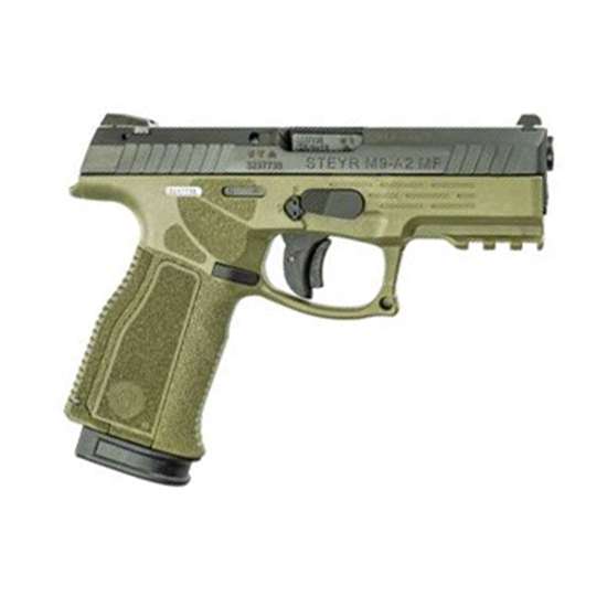 STEYR M9-A2 9MM PSTL OD GRN 4"BBL 17RD CAP