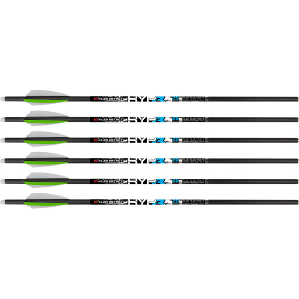 Killer Instinct Hypr Lite Crossbow Bolts 20 in. 6 pk.