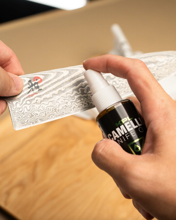 Skallywag Tactical Camellia Kitchen Knife Oil – Carbon Steel and Cast Iron
