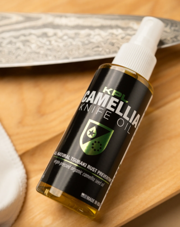Skallywag Tactical Camellia Kitchen Knife Oil – Carbon Steel and Cast Iron