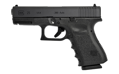 Glock G25 Gen3 .380 ACP compact pistol, 4.02 in barrel, matte black