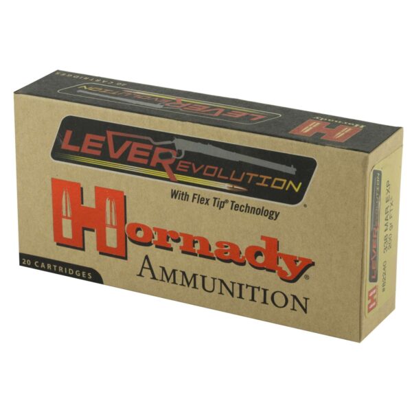 Hornady LEVERevolution .338 Marlin Express 200 gr FTX box